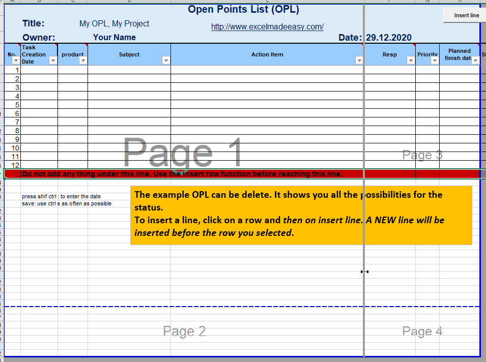 print on one page in excel